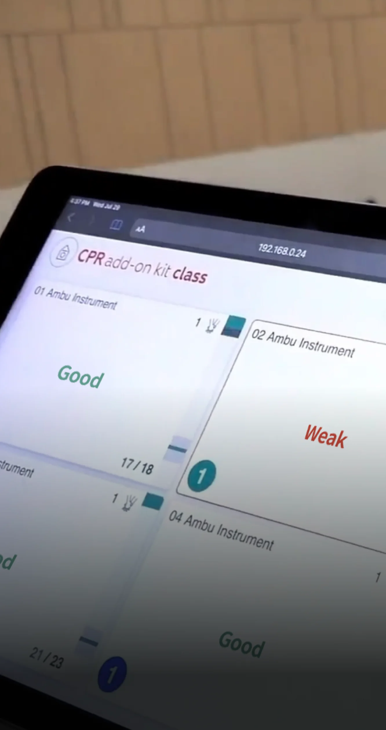 Instructor Device
Synchronization