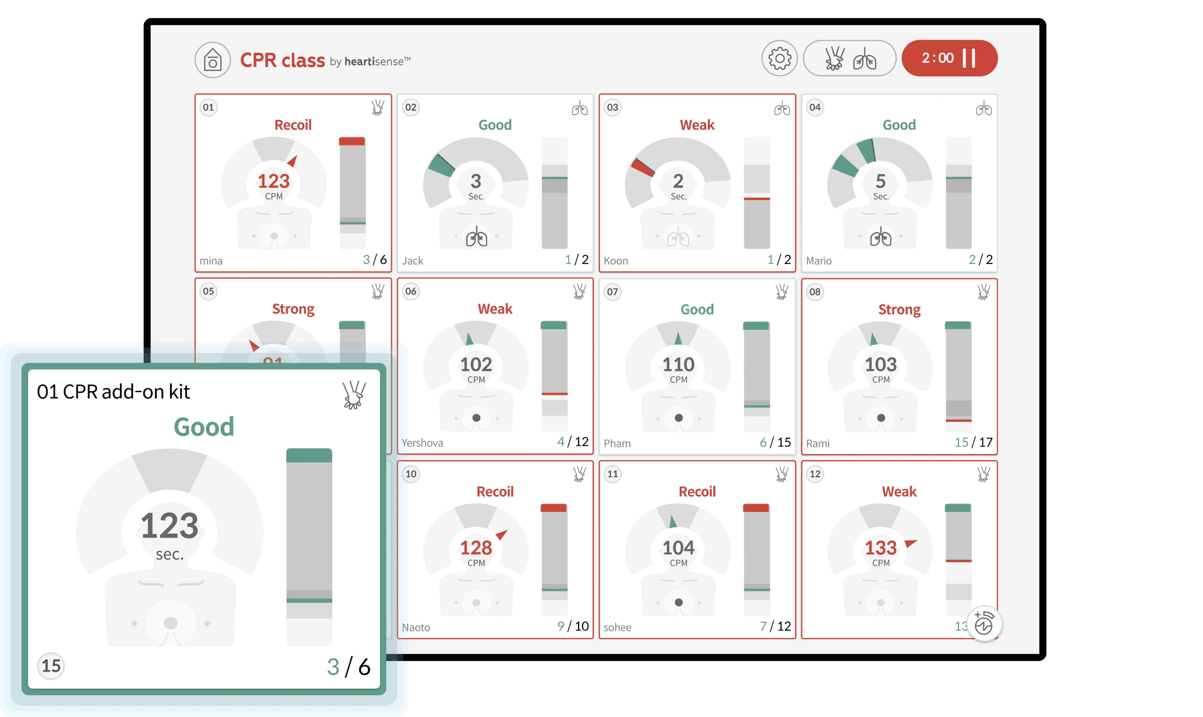 Real-Time Feedback Analysis on Depth, Speed, Recoil, and Breathing