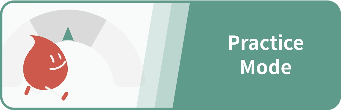 Practice Mode for Training