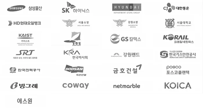 Logos of the corporations and institutions using CPR station