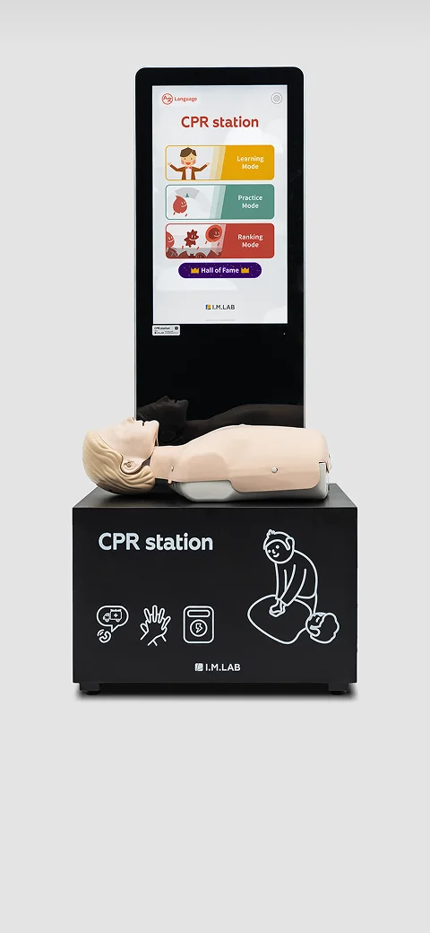 CPR station